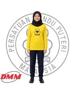 T-Shirt Tunas Puteri (Kuning) Lengan Panjang 