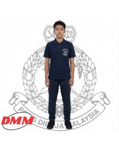 T-SHIRT KADET POLIS LENGAN PENDEK