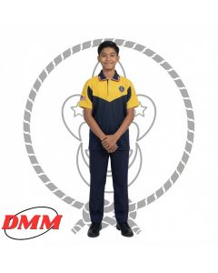 T-SHIRT PENGAKAP SEKOLAH RENDAH KUNING BARU LENGAN PENDEK